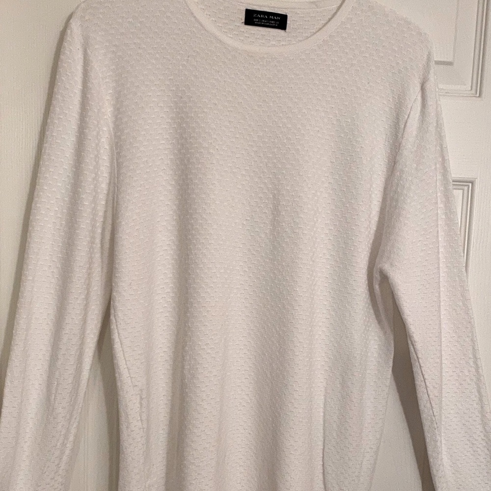White Long Sleeve Tee